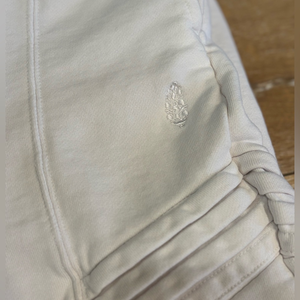 FP Movement White Moto Wide-Leg Sweatpants - Size Small - Picture 2 of 9